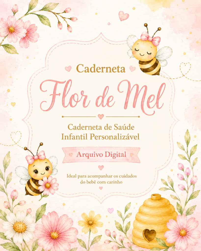 Caderneta Flor de Mel