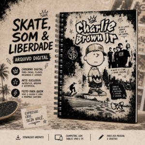 Caderno Skate, Som & Liberdade