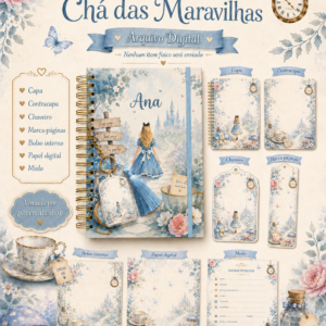 Caderno Chá das Maravilhas