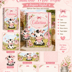 Caderno Moo Moo