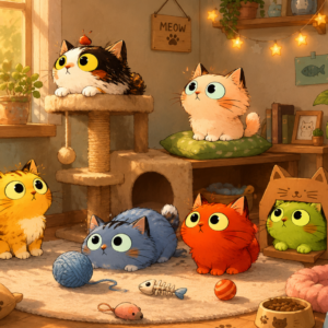Gatinhos Curiosos